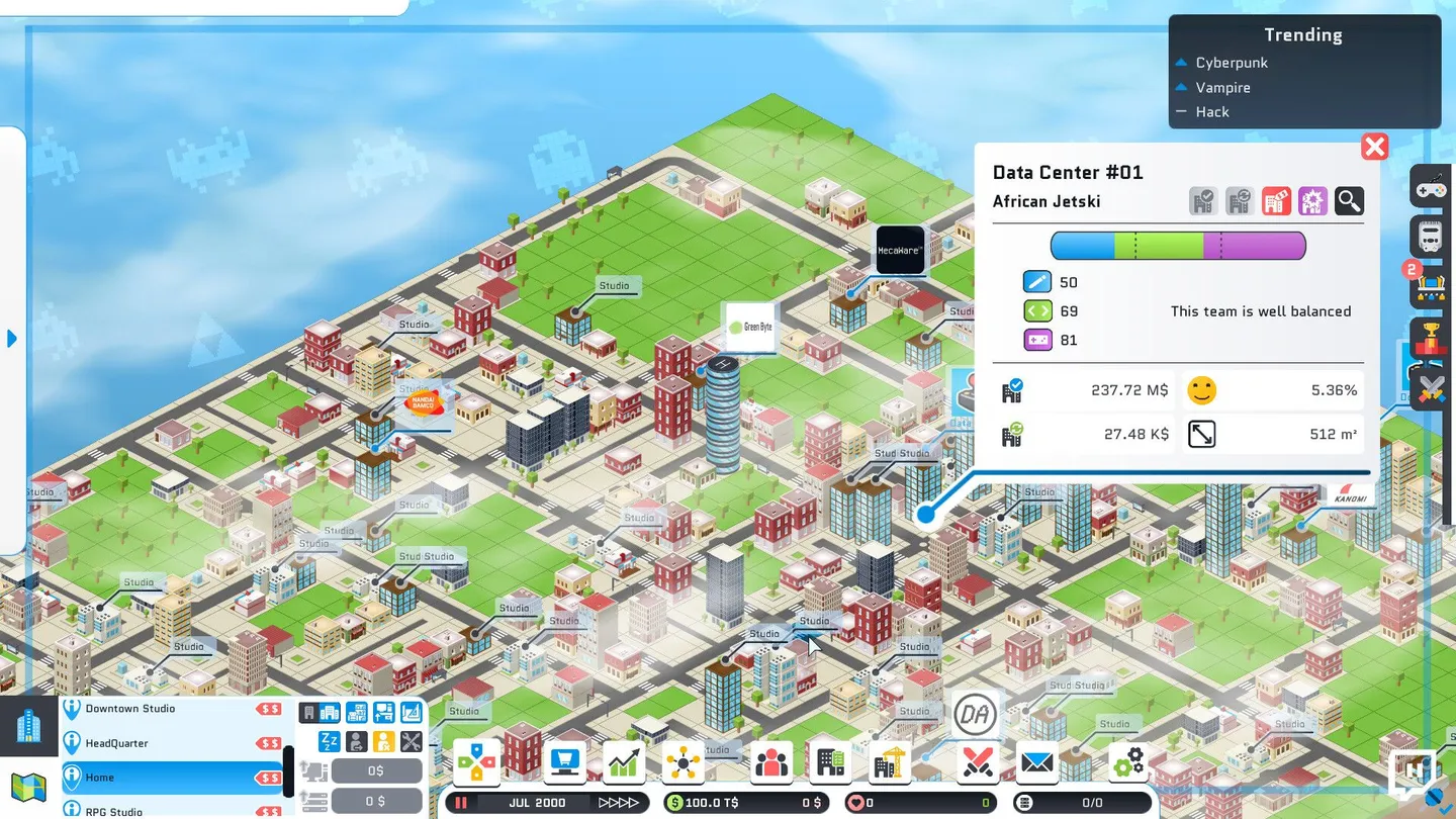 ゲームスタジオタイクーン (City Game Studio)